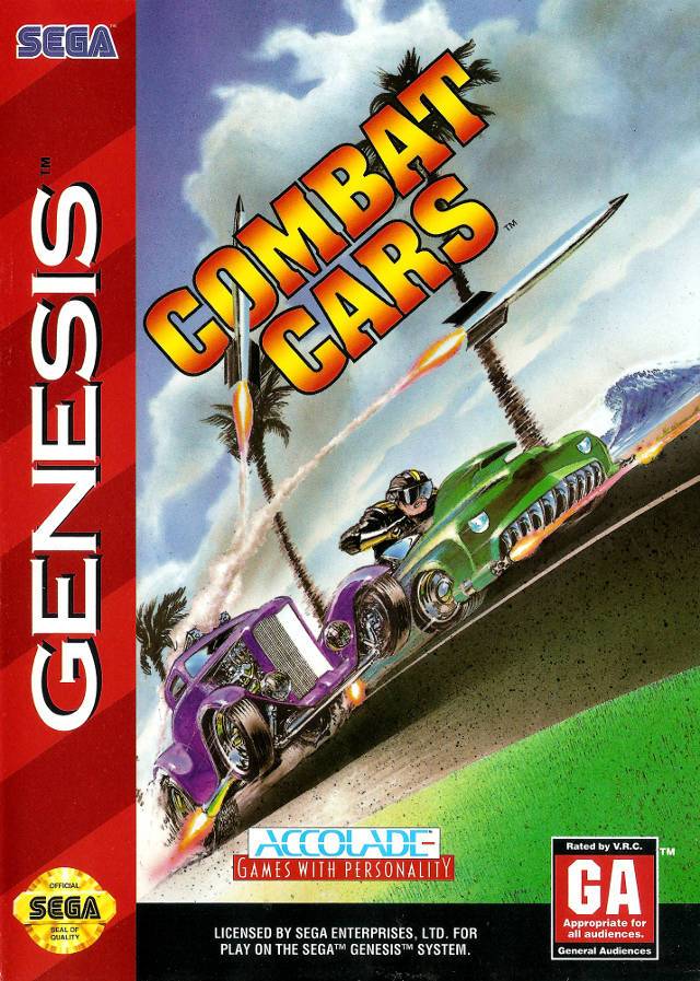 J2Games.com | Combat Cars (Sega Genesis) (Pre-Played - Game Only).