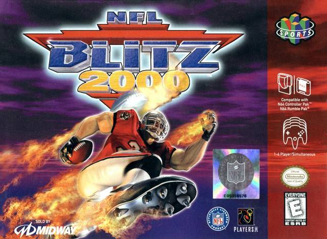 J2Games.com | NFL Blitz 2000 (Nintendo 64) (Pre-Played).