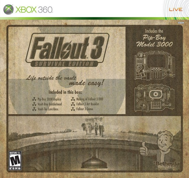 Fallout 3: Edición de supervivencia (Xbox 360)