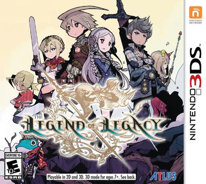 J2Games.com | Legend of Legacy (Nintendo 3DS) (Pre-Played - Game Only).