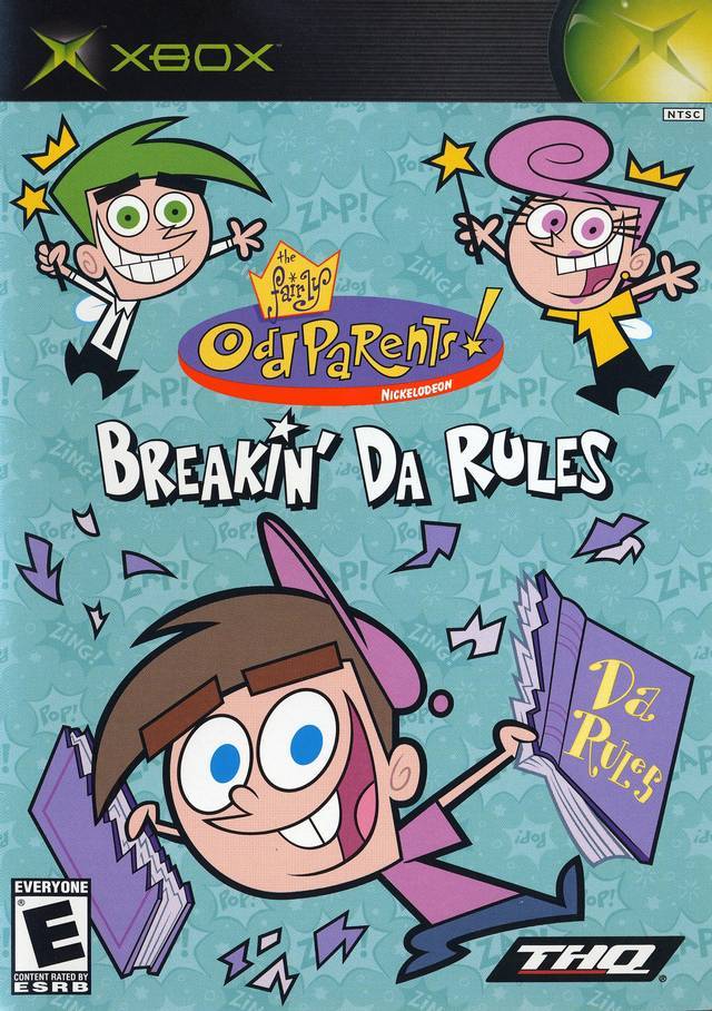 J2Games.com | Fairly Odd Parents: Breakin' Da Rules (Xbox) (Pre-Played - Game Only).