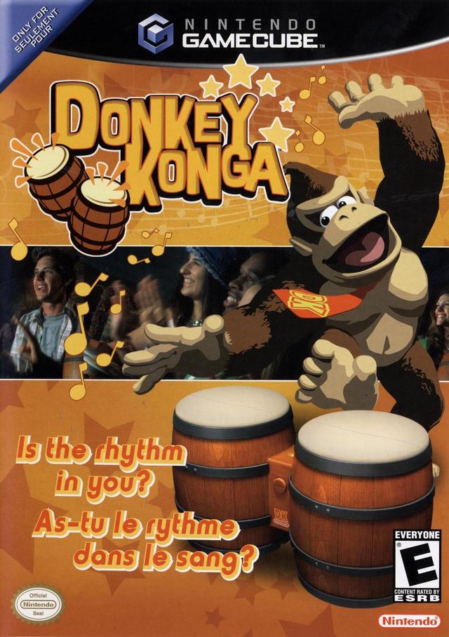 Controlador Donkey Konga y Bongo (Gamecube)