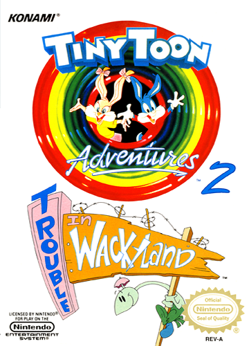 J2Games.com | Tiny Toon Adventures 2 Trouble in Wackyland (Nintendo NES) (Pre-Played - Game Only).