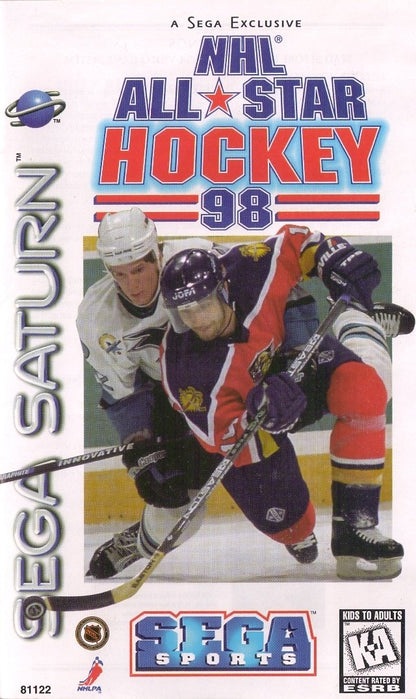 NHL All-Star Hockey 98 (Sega Saturn)