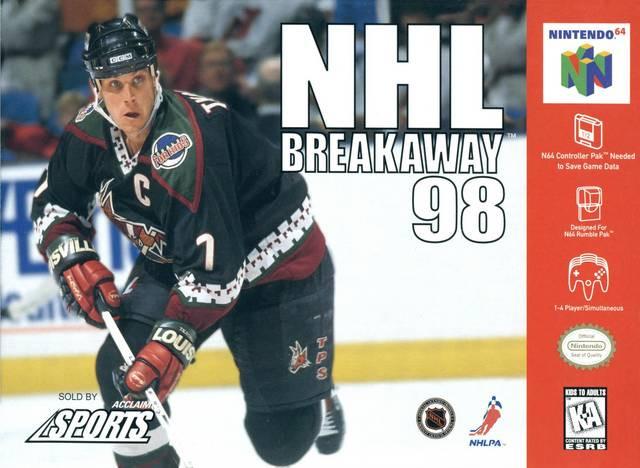 J2Games.com | NHL Breakaway '98 (Nintendo 64) (Pre-Played - Game Only).