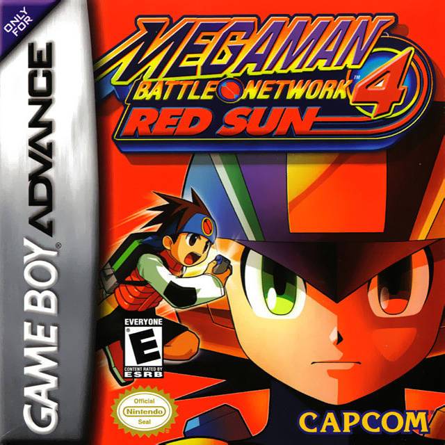 J2Games.com | Mega Man Battle Network 4 Red Sun (Gameboy Advance) (Pre-Played - Game Only).