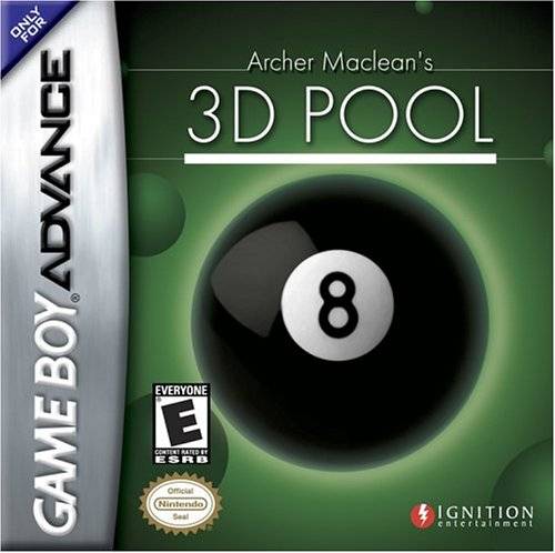Archer Maclean's 3D Pool (Gameboy Advance)