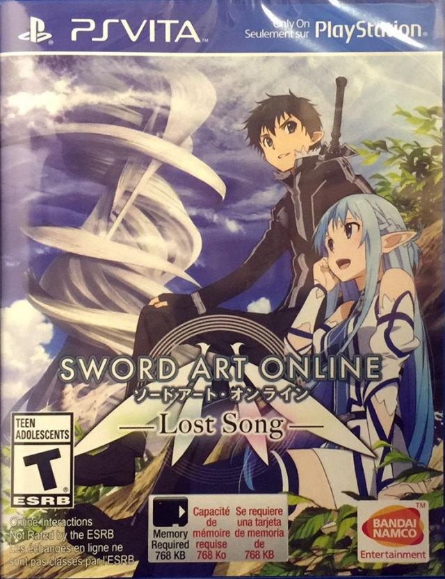 J2Games.com | Sword Art Online Lost Song (Playstation Vita) (Pre-Played - Game Only).