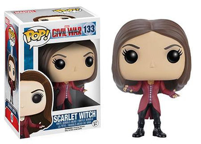 J2Games.com | POP! Marvel 133: Captain America Civil War Scarlet Witch (Toys) (Brand New).
