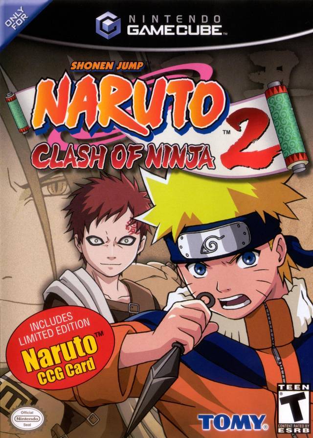 J2Games.com | Naruto Clash of Ninja 2 (Gamecube) (Pre-Played - Complete - Good Condition).