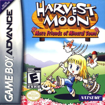 J2Games.com | Harvest Moon More Friends of Mineral Town (Gameboy Advance) (Pre-Played - Game Only).