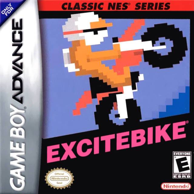 J2Games.com | Excitebike - NES Classics Series (Gameboy Advance) (Pre-Played - Game Only).