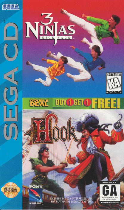 3 Ninjas Kick Back / Hook (Sega CD)