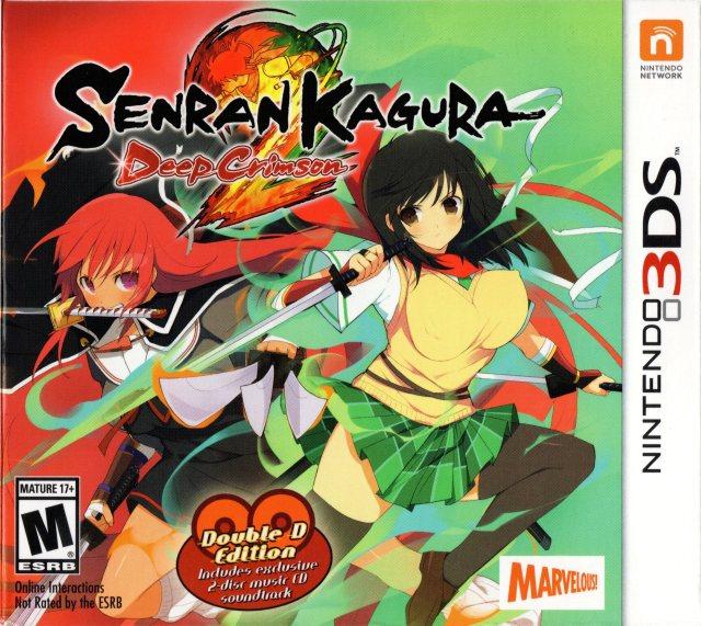 J2Games.com | Senran Kagura 2: Deep Crimson Double D Edition (Nintendo 3DS) (Pre-Played - CIB - Good).