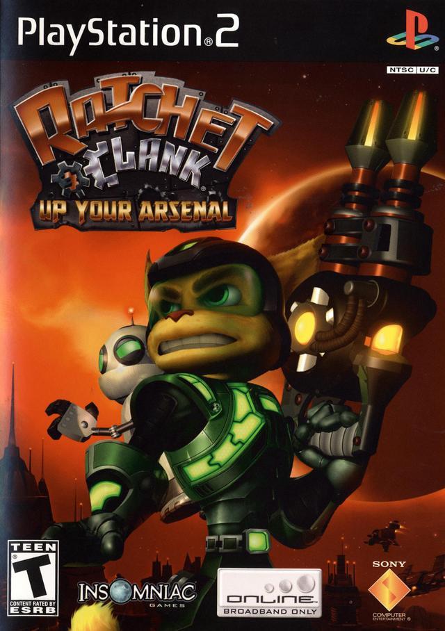 J2Games.com | Ratchet and Clank Up Your Arsenal (Playstation 2) (Pre-Played - Game Only).