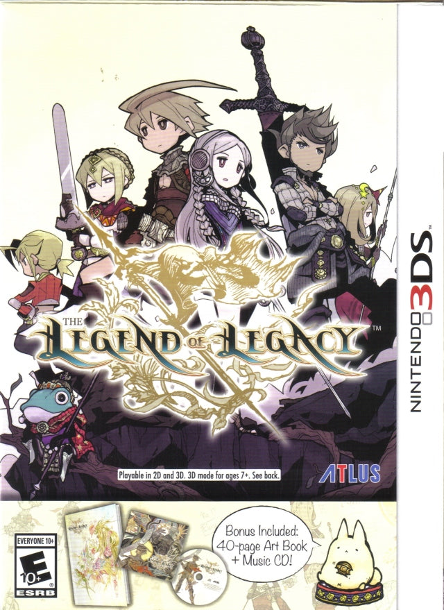 Edición de lanzamiento de Legend of Legacy (Nintendo 3DS)