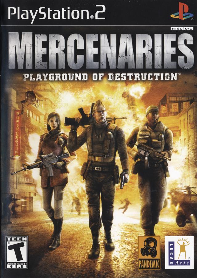 J2Games.com | Mercenaries (Playstation 2) (Pre-Played - Game Only).