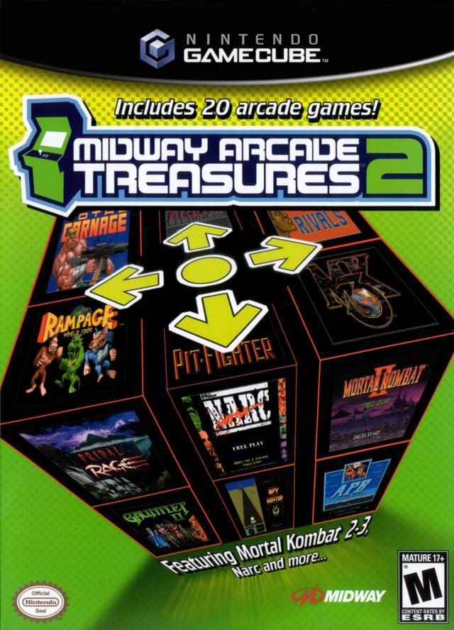 J2Games.com | Midway Arcade Treasures 2 (Gamecube) (Pre-Played - Complete - Good Condition).