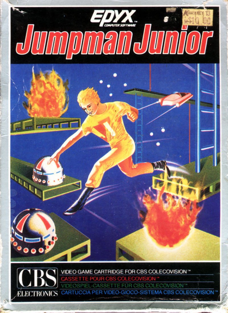 J2Games.com | Jumpman Junior (Colecovision) (Pre-Played - Game Only).