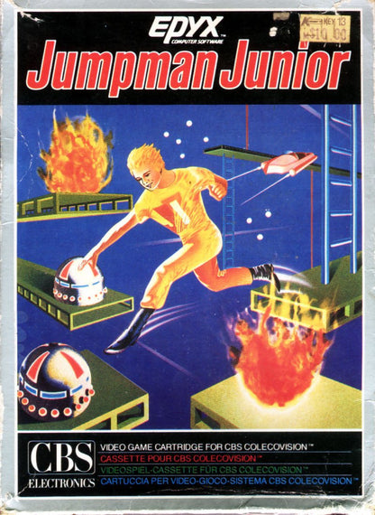 J2Games.com | Jumpman Junior (Colecovision) (Pre-Played - Game Only).