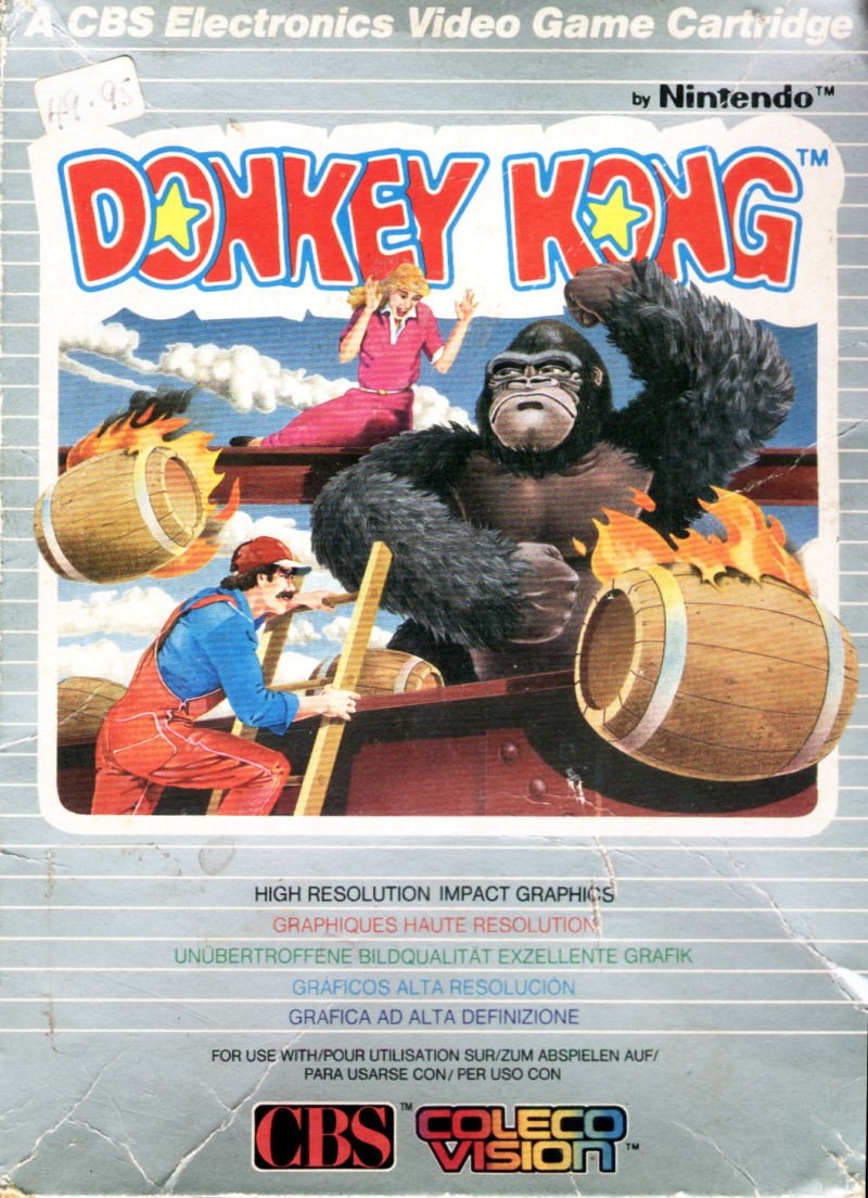 J2Games.com | Donkey Kong (Colecovision) (Pre-Played - Game Only).