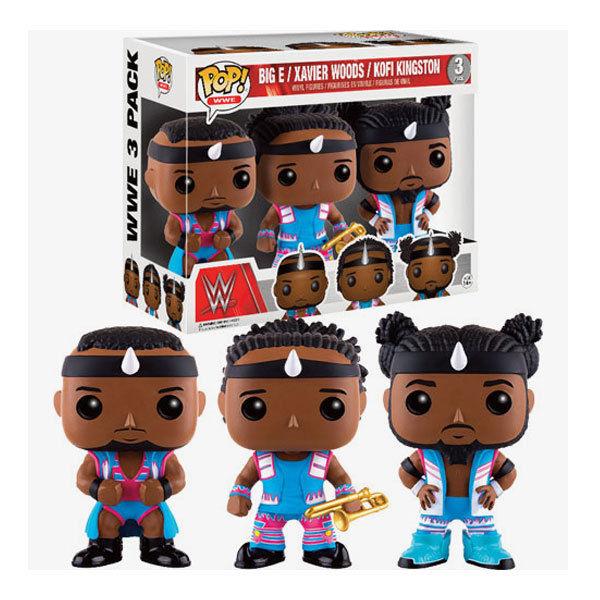 J2Games.com | POP! WWE 3 PACK: Big E/Xavier Woods/Kofi Kingston (Funko) (Brand New).