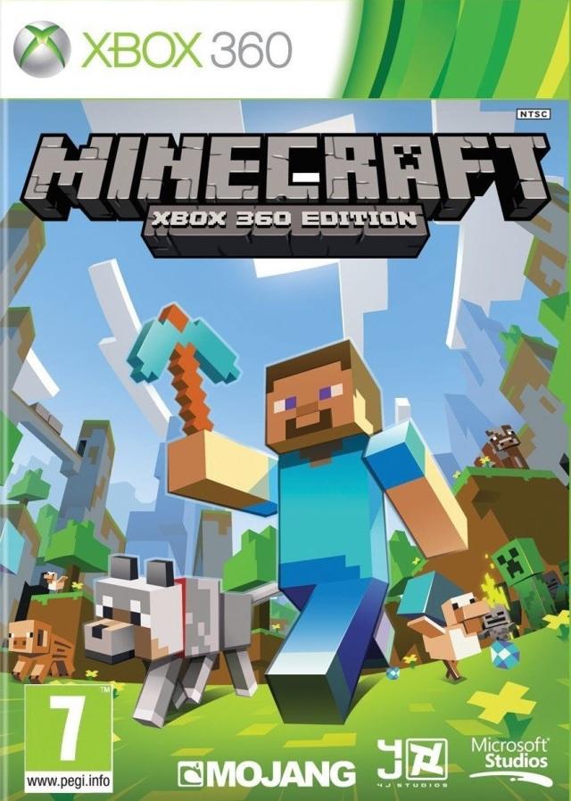 J2Games.com | Minecraft [European Import - PAL] (Xbox 360) (Pre-Played - Game Only).