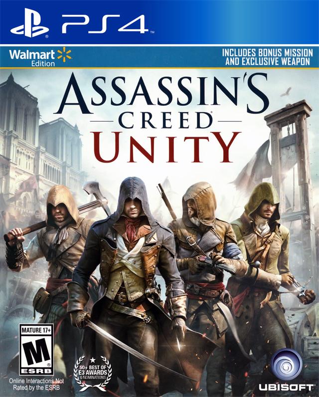 J2Games.com | Assassin's Creed Unity (Walmart Edition) (Playstation 4) (Pre-Played - CIB - Good).
