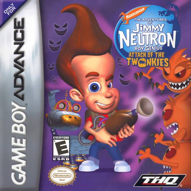 J2Games.com | Jimmy Neutron Attack of the Twonkies (Gameboy Advance) (Pre-Played - Game Only).