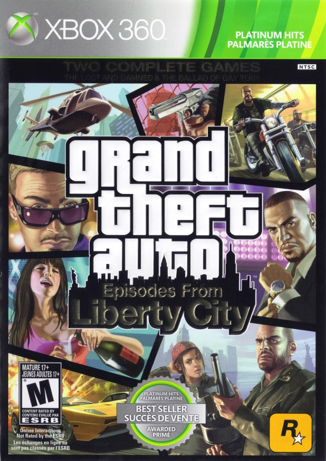 Grand Theft Auto: Episodios de Liberty City (Platinum Hits) (Xbox 360)