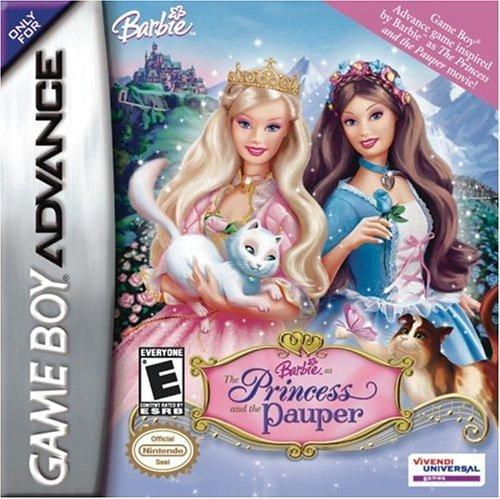 J2Games.com | Barbie Princess and the Pauper (Gameboy Advance) (Uglies).
