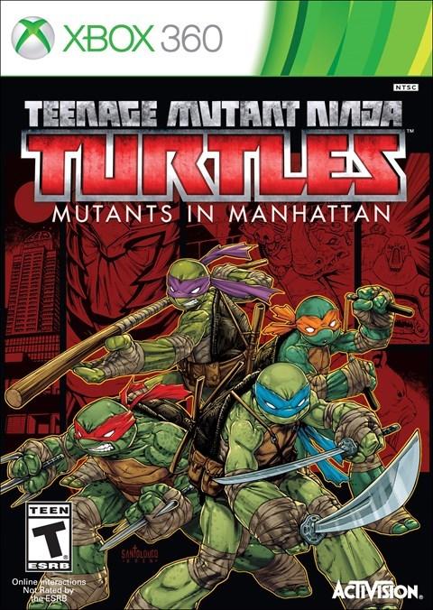 J2Games.com | Teenage Mutant Ninja Turtles: Mutants in Manhattan  (Xbox 360) (Pre-Played - Game Only).