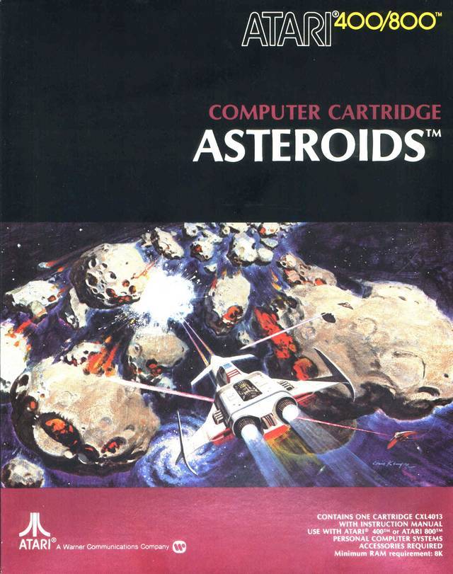 J2Games.com | Asteroids (Atari 800) (Pre-Played - Game Only).