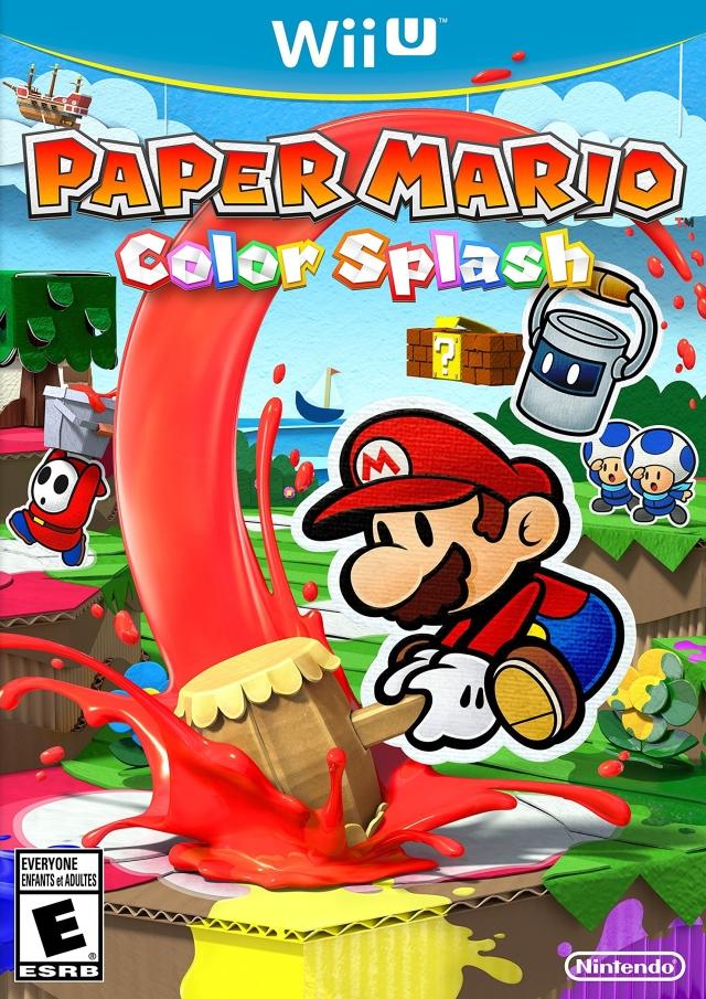 J2Games.com | Paper Mario Color Splash (WiiU) (Pre-Played - Game Only).