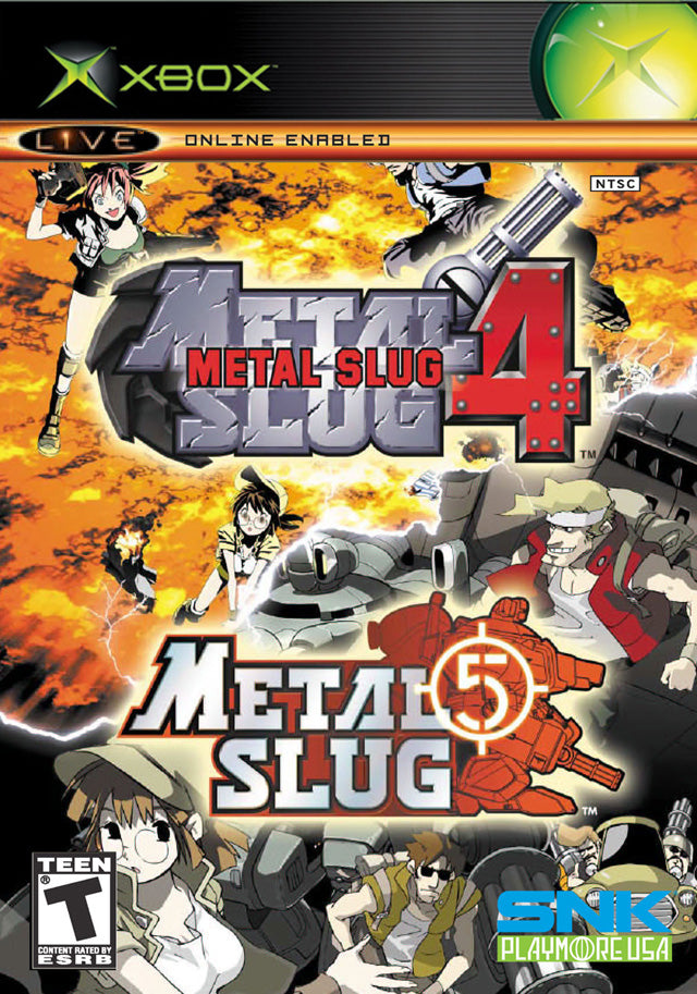 Metal Slug 4 y 5 (Xbox)