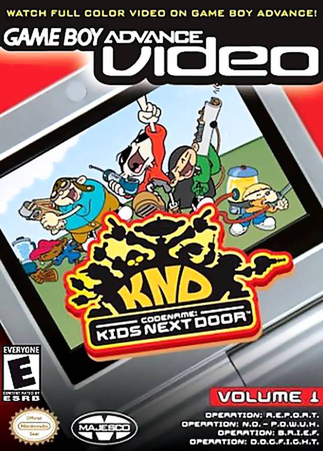 J2Games.com | GBA Video Codename Kids Next Door Volume 1 (Gameboy Advance) (Pre-Played - Game Only).