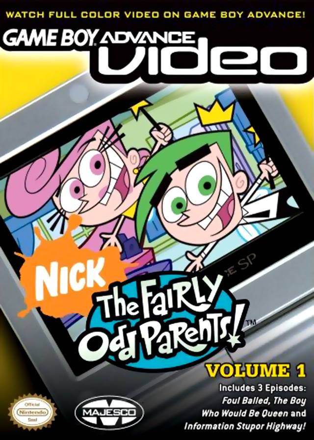 J2Games.com | Gameboy Advance Video: The Fairly Odd Parents Vol1 (Gameboy Advance) (Pre-Played - Game Only).