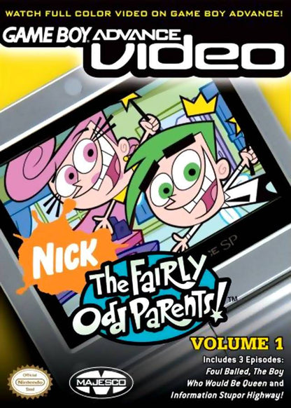 J2Games.com | Gameboy Advance Video: The Fairly Odd Parents Vol1 (Gameboy Advance) (Pre-Played - Game Only).
