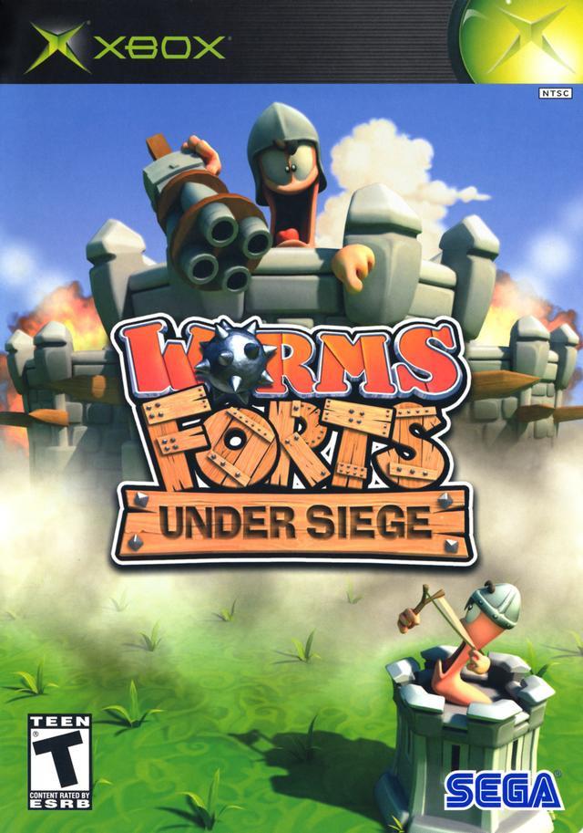J2Games.com | Worms Forts Under Siege (Xbox) (Pre-Played - CIB - Good).
