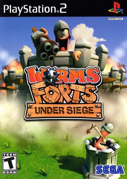 J2Games.com | Worms Forts Under Siege (Playstation 2) (Pre-Played - CIB - Good).