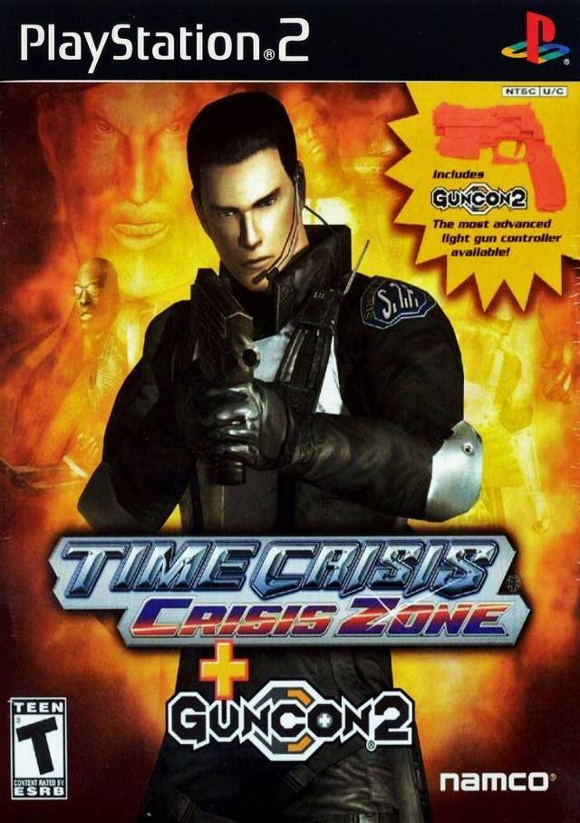 J2Games.com | Time Crisis: Crisis Zone (with GunCon controller) (Playstation 2) (Complete - Very Good).