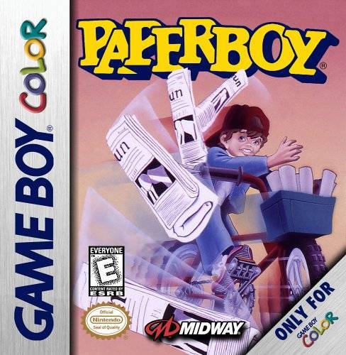 J2Games.com | Paperboy (Gameboy Color) (Pre-Played - Game Only).