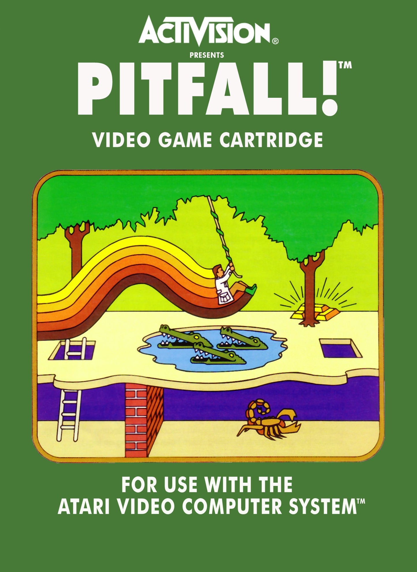 J2Games.com | Pitfall! (Atari 2600) (Pre-Played - Game Only).