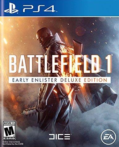 J2Games.com | BattleField 1 Early Enlister Deluxe Edition (PlayStation 4) (Pre-Played - Game Only).