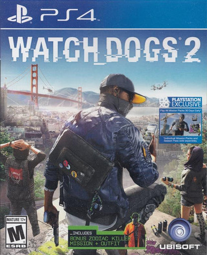 J2Games.com | Watch Dogs 2 (Playstation 4) (Pre-Played - CIB - Good).