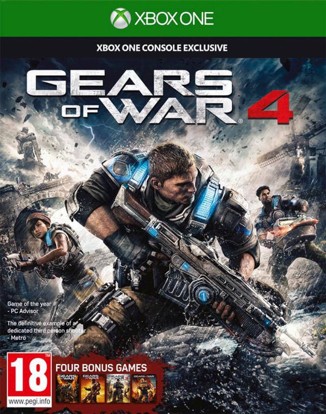 J2Games.com | Gears of War 4 [European Import] (Xbox One) (Pre-Played - Game Only).