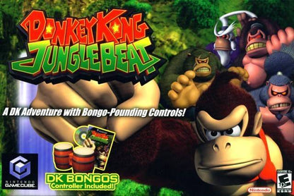 J2Games.com | Donkey Kong Jungle Beat w/ Bongos (Gamecube) (Pre-Played - Game Only).
