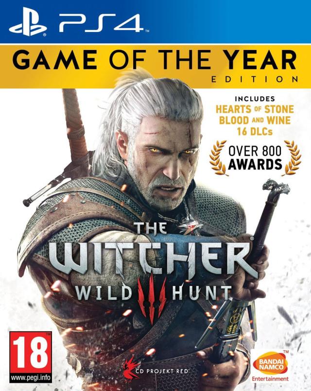 J2Games.com | Witcher 3 Wild Hunt Game of the Year Edition [European Import] (Playstation 4) (Pre-Played - CIB - Good).