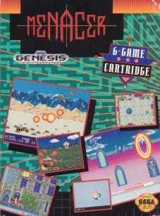 Paquete de juego y pistola ligera Sega Menacer (Sega Genesis)