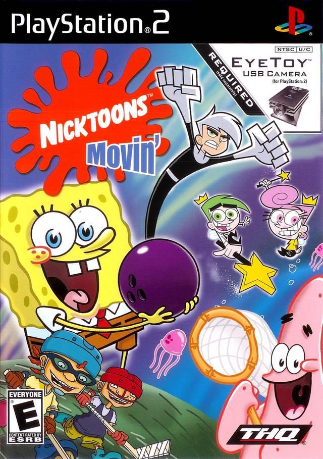 J2Games.com | Nicktoons Movin' (Playstation 2) (Pre-Played - Game Only).